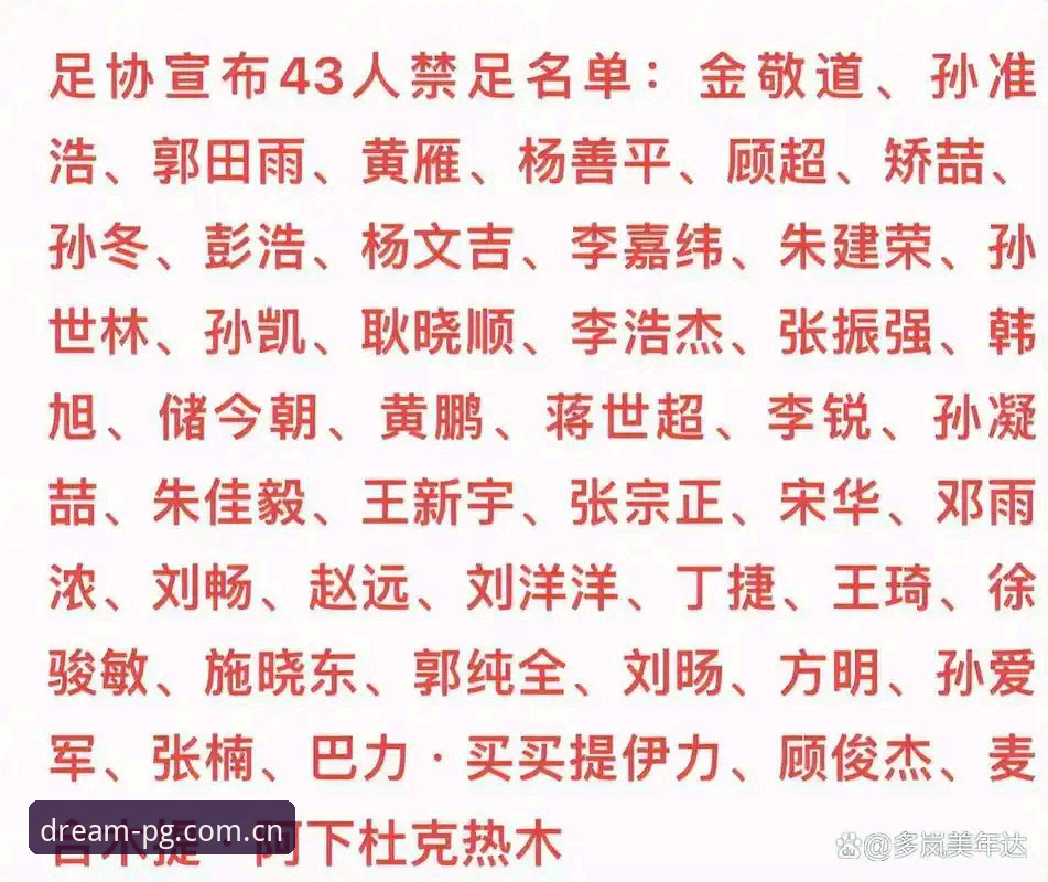 足协禁足名单终身vs5年：新手球迷如何更好理解这两份处罚清单？